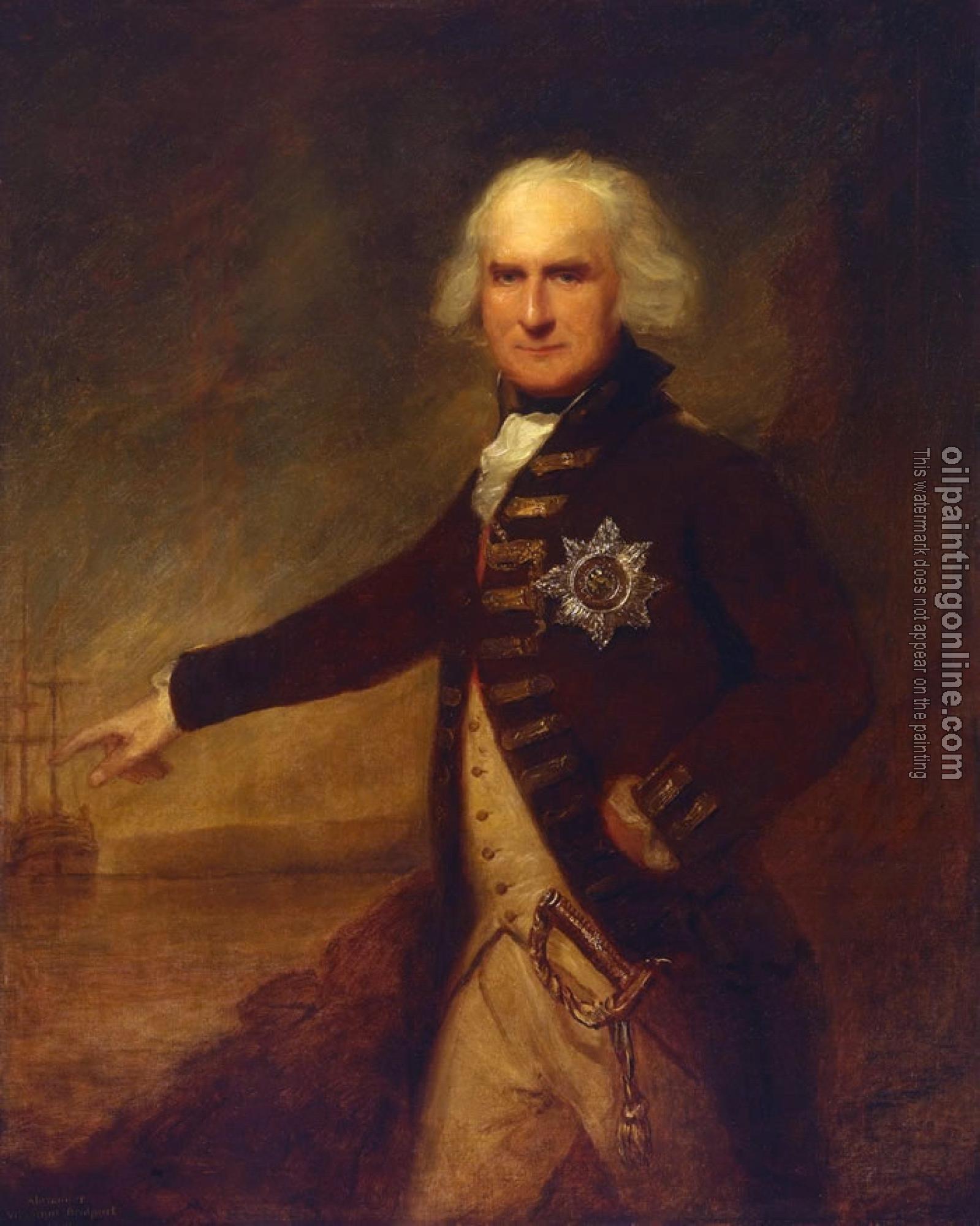 Abbott, Lemuel Francis - Admiral Alexander Hood, 1727-1814, 1st Viscount Bridport